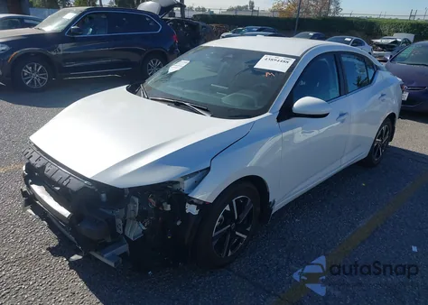 2025 Nissan Sentra Sv z USA, uszkodzony, nr VIN 3N1AB8CV1SY239704